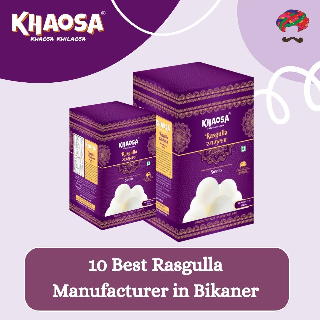 Best Rasgulla Manufacturer in Bikaner